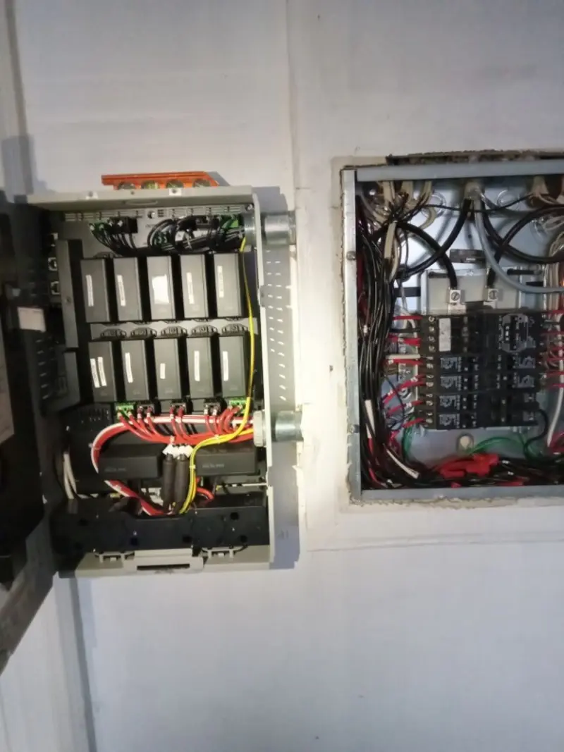 Electrical panel upgrade completed for Carbon Monoxide Detector Installation in Lexington